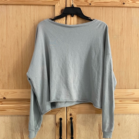 Love vintage sunflower The sun will rise and I will try again cropped sweater - Picture 4 of 5